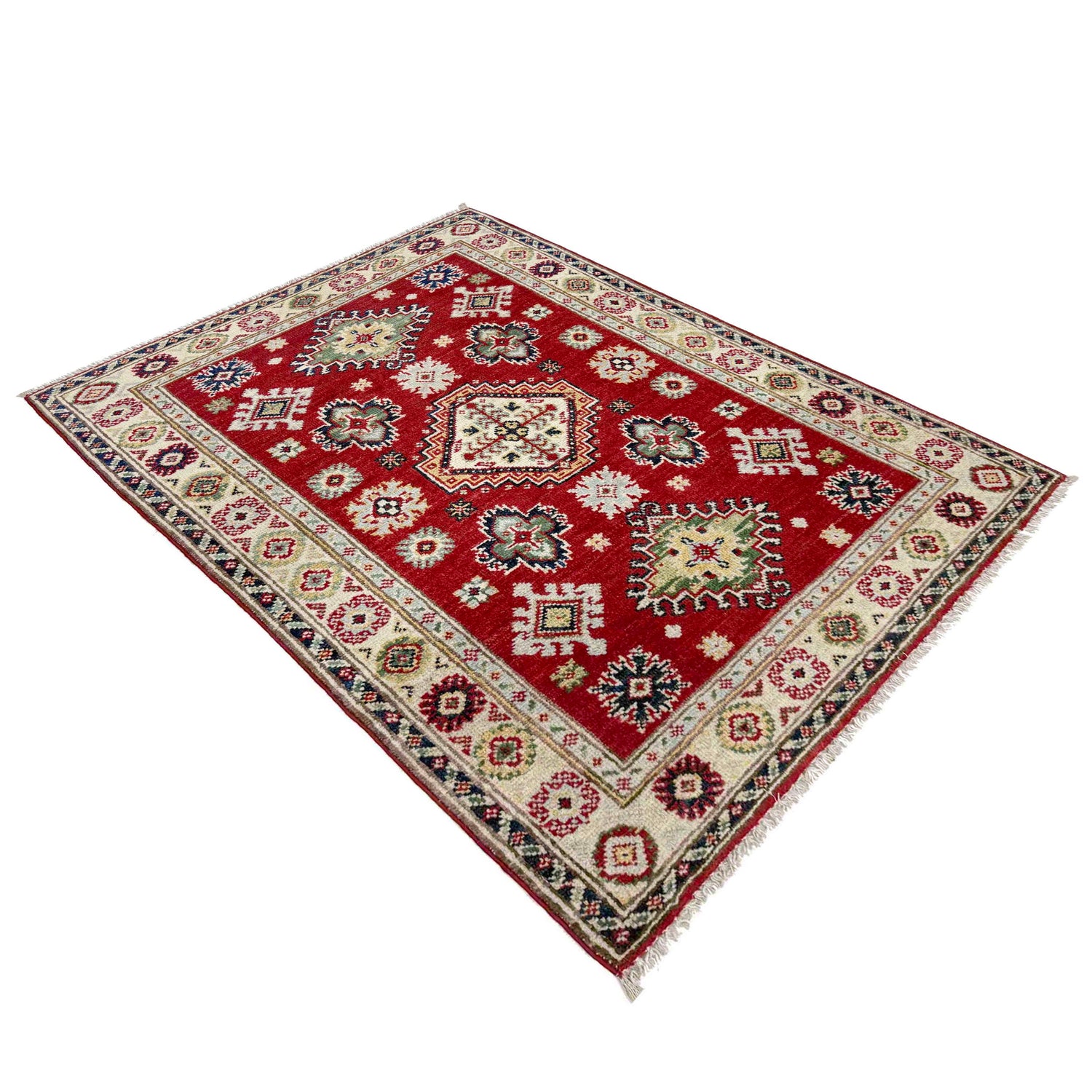 Oriental Kazak Rug 2' 9" x 3' 11" (ft) - No. R37711