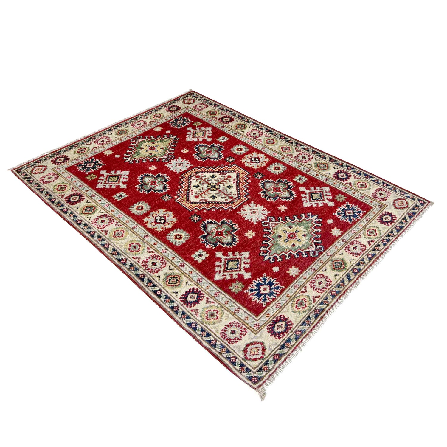 Oriental Kazak Rug 2' 9" x 3' 11" (ft) - No. R37711