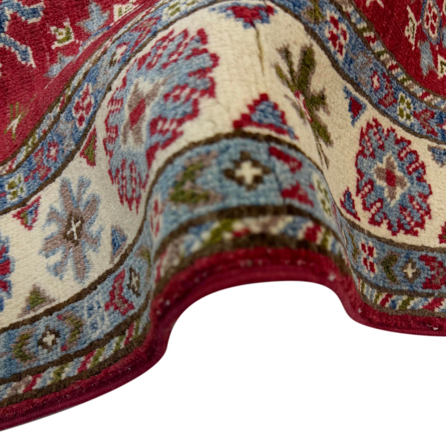 Red Color Kazak Rug 2' 7" x 4' 1" (ft) - No. R37712