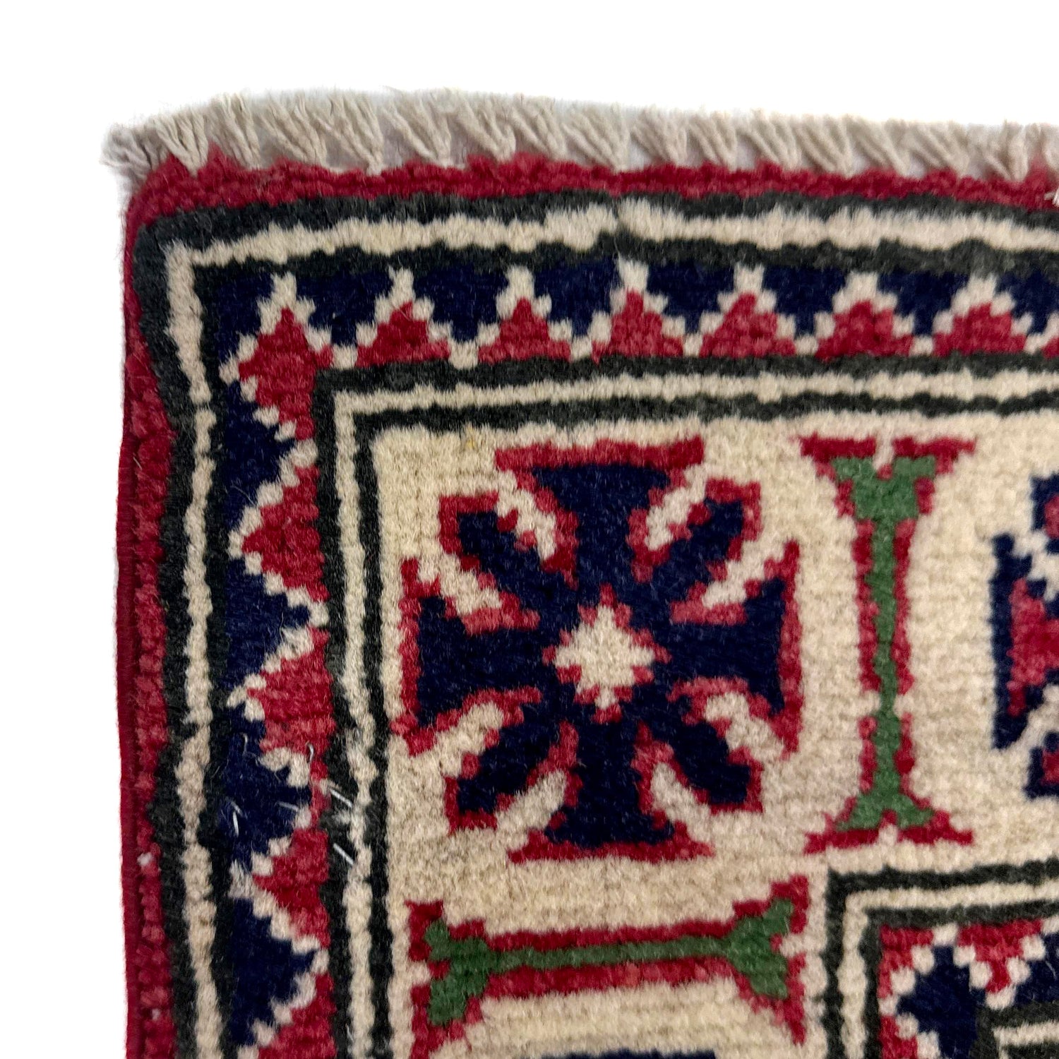 Hand Knotted Kazak Rug 2' 9" x 4' 2" (ft) - No. R37714