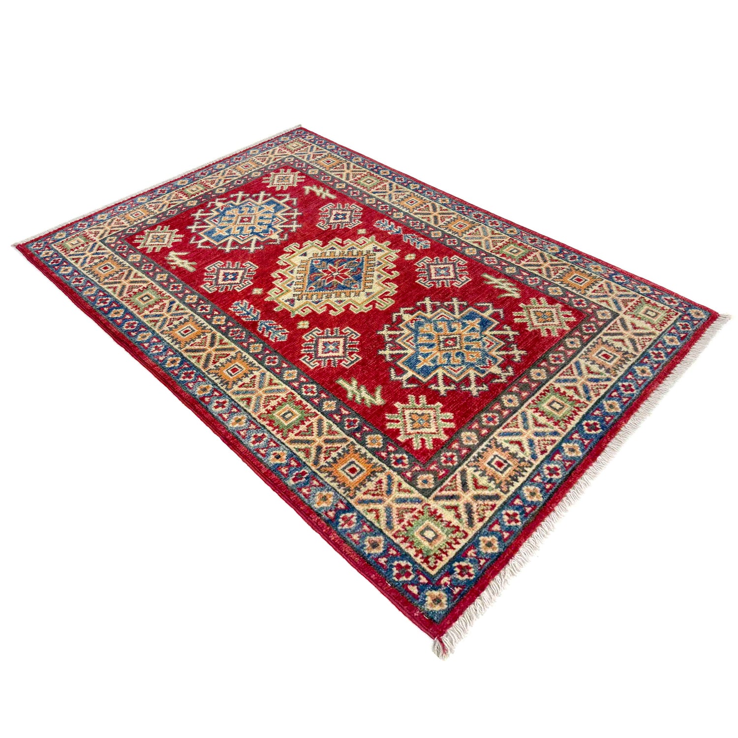 Oriental Kazak Rug 2' 7" x 3' 11" (ft) - No. R37715