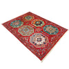 Handmade Red Color Waziri Rug 2' 9" x 4' 0" (ft) - No. R37716