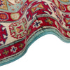 Grey Color Kazak Runner 2' 7" x 9' 9" (ft) - No. R37721