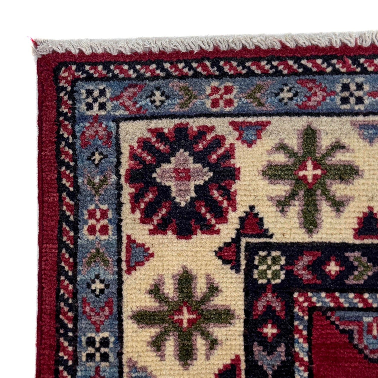 Red Color Kazak Rug 2' 7" x 4' 1" (ft) - No. R37723