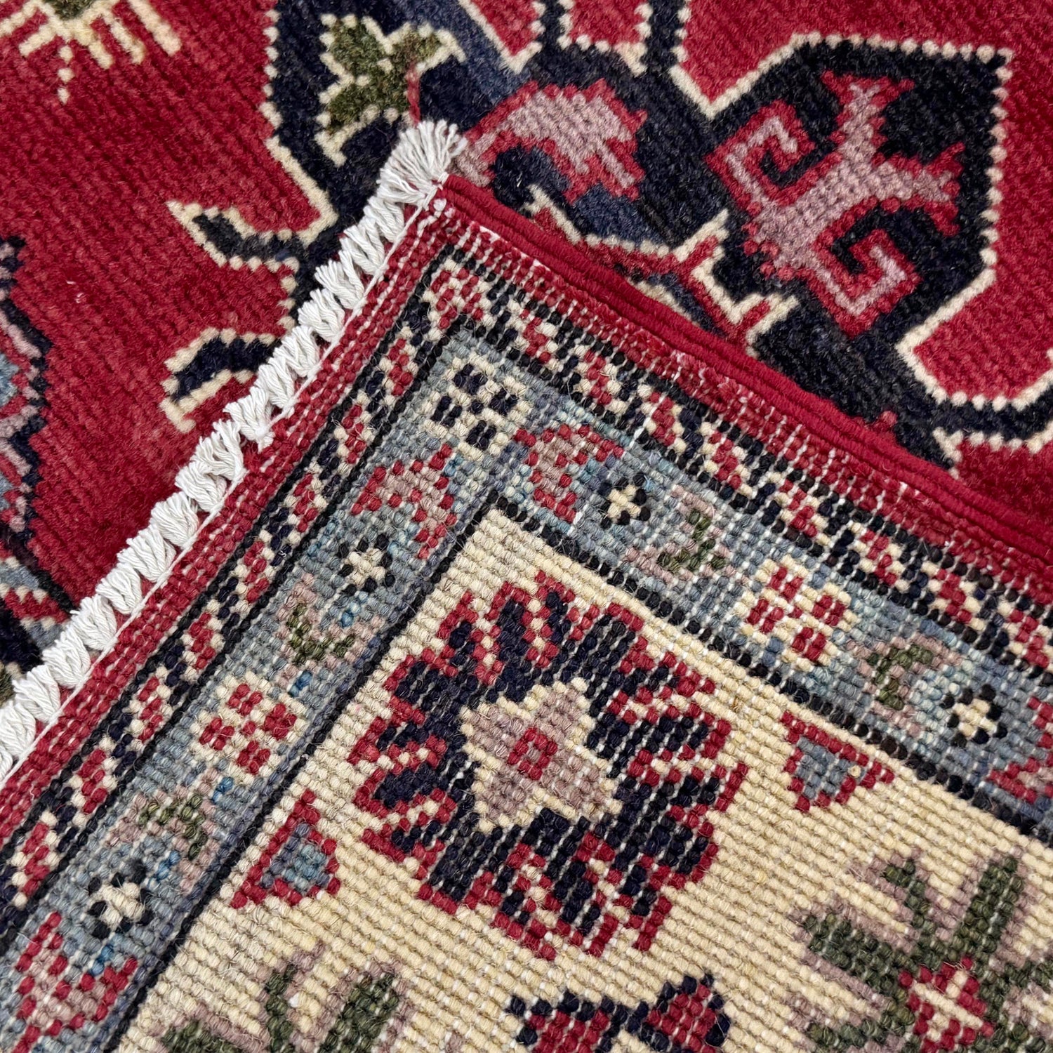 Red Color Kazak Rug 2' 7" x 4' 1" (ft) - No. R37723