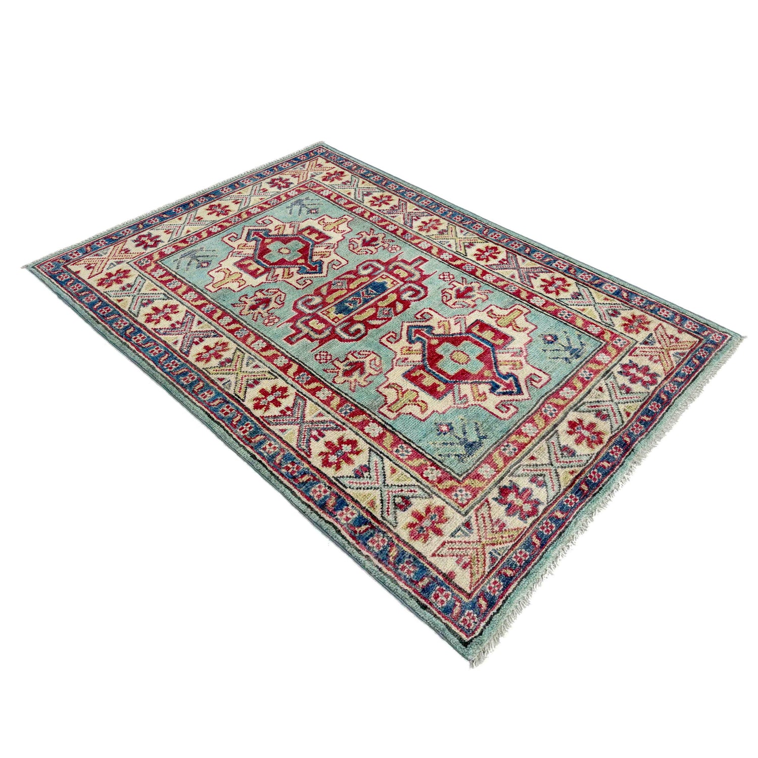 Oriental Kazak Rug 2' 7" x 4' 1" (ft) - No. R37725