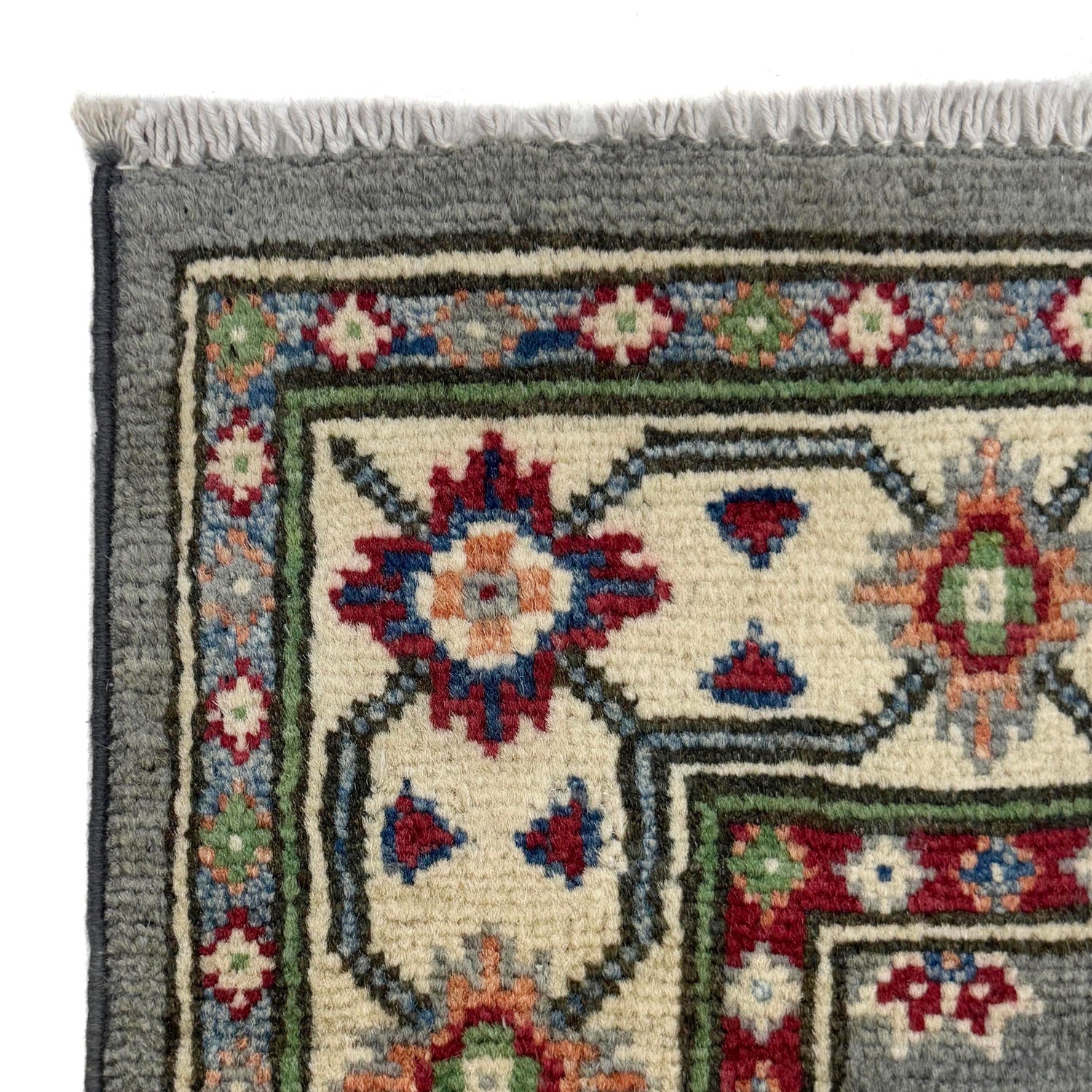 Hand Knotted Kazak Rug 2' 8" x 4' 5" (ft) - No. R37727