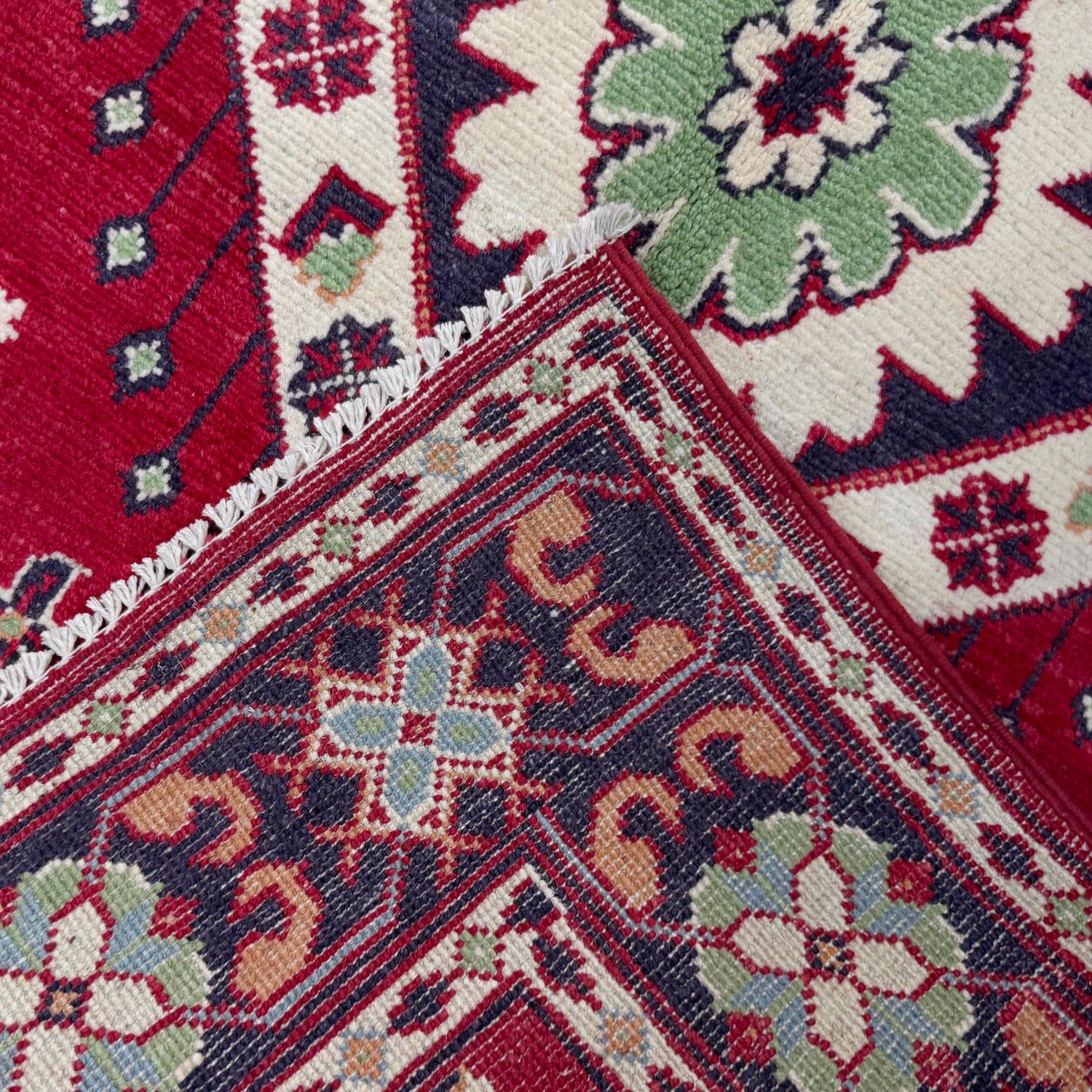 Oriental Kazak Rug 3' 1" x 5' 0" (ft)- No. R37730