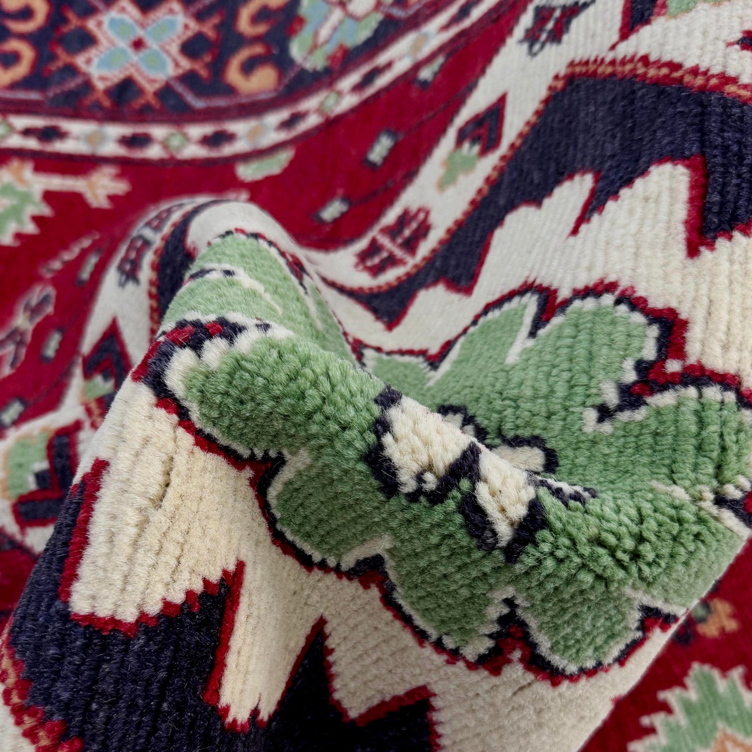 Oriental Kazak Rug 3' 1" x 5' 0" (ft)- No. R37730