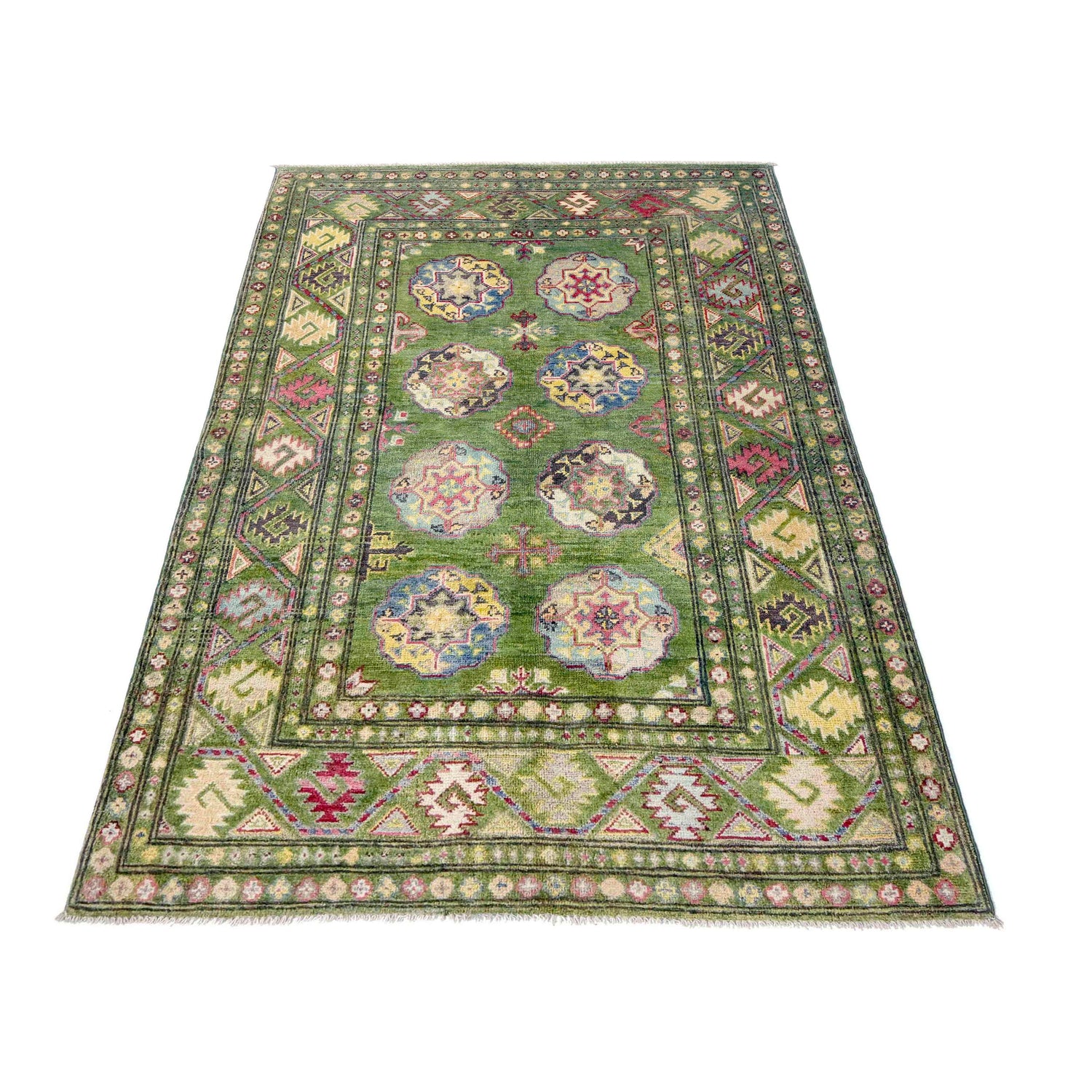 Traditional Style Waziri Carpet 3' 11" x 6' 3" (ft) - No. R37733