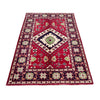 Red Color Kazak Rug 3' 3" x 4' 10" (ft)- No. R37734