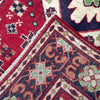 Red Color Kazak Rug 3' 3" x 4' 10" (ft)- No. R37734