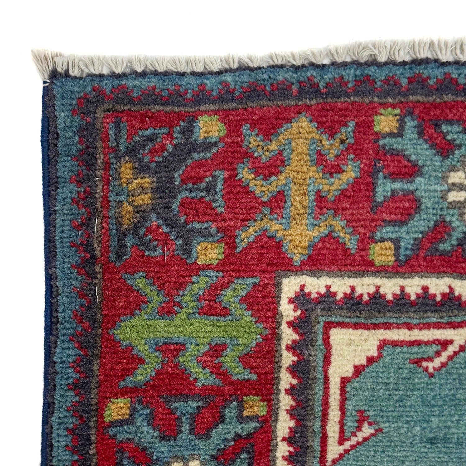 Oriental Kazak Rug 3' 2" x 4' 8" (ft)- No. R37741
