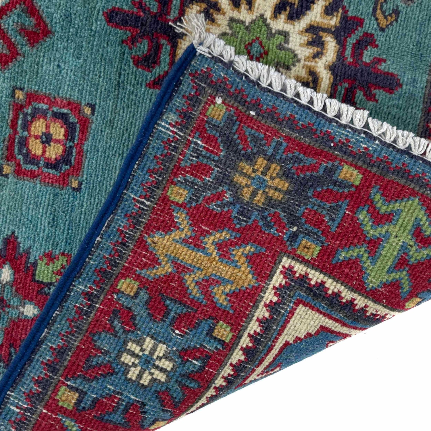 Oriental Kazak Rug 3' 2" x 4' 8" (ft)- No. R37741