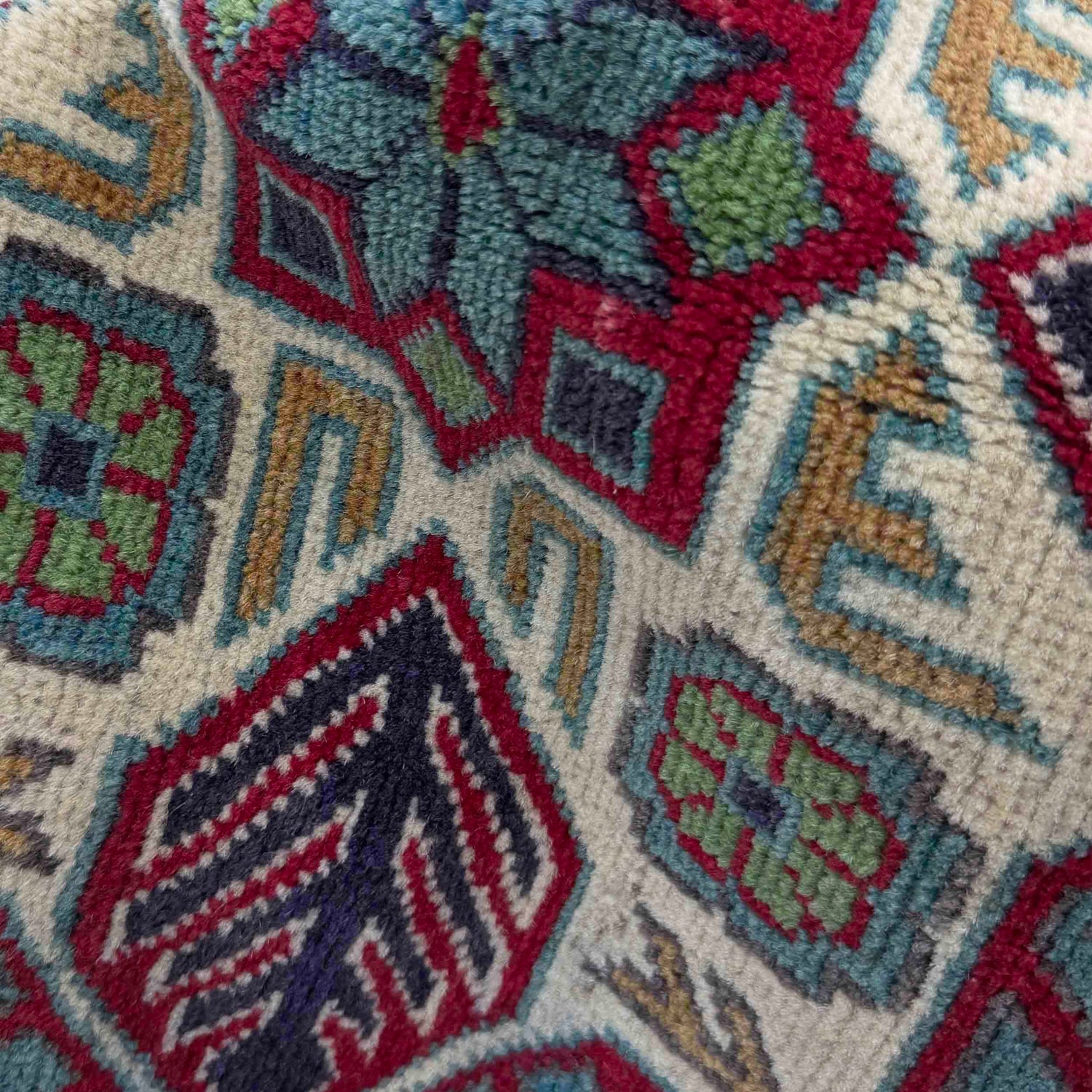 Oriental Kazak Rug 3' 2" x 4' 8" (ft)- No. R37741