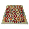 Handmade Vegetable Kilim 3' 3" x 4' 8" (ft) - No. R37795