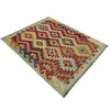 Handmade Vegetable Kilim 3' 3" x 4' 8" (ft) - No. R37795