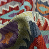 Handmade Vegetable Kilim 3' 3" x 4' 8" (ft) - No. R37795