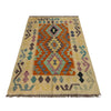 Handmade Vegetable Kilim 2' 8" x 4' 1" (ft) - No. R37808