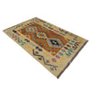Handmade Vegetable Kilim 2' 8" x 4' 1" (ft) - No. R37808