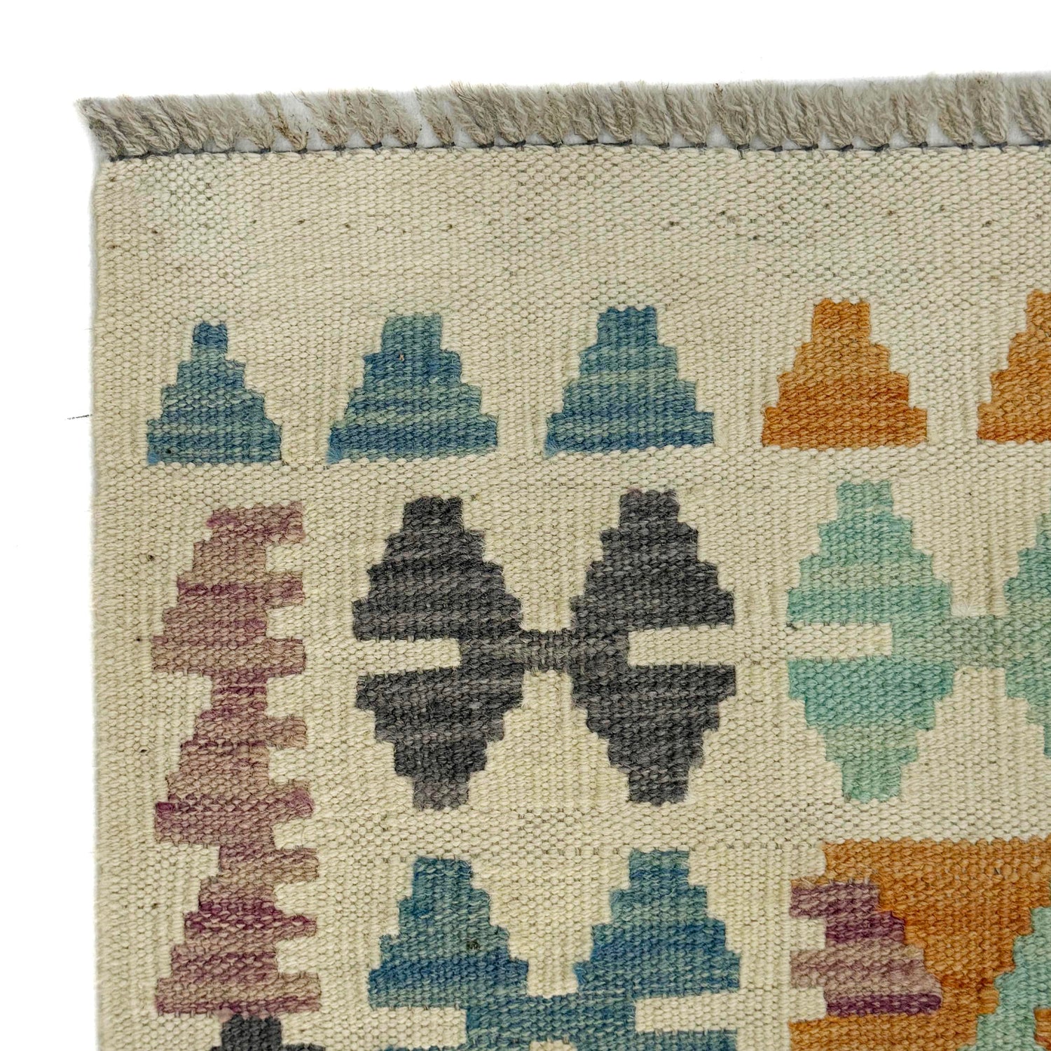 Handmade Vegetable Kelim 2' 7" x 4' 3" (ft) - No. R37809