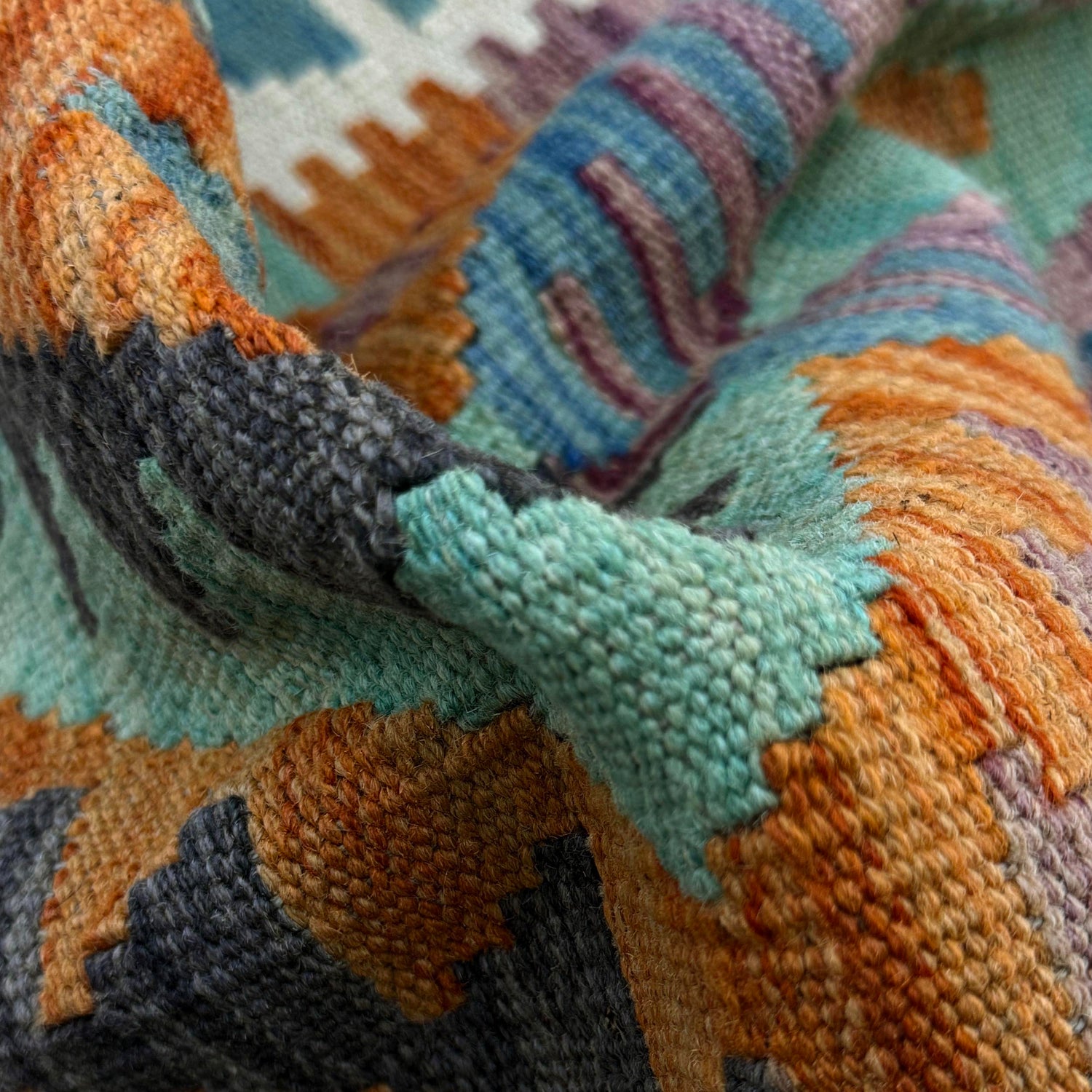 Handmade Vegetable Kelim 2' 7" x 4' 3" (ft) - No. R37809