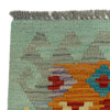 Handmade Vegetable Kilim 2' 7" x 4' 2" (ft) - No. R37812