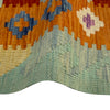 Handmade Vegetable Kilim 2' 7" x 4' 2" (ft) - No. R37812