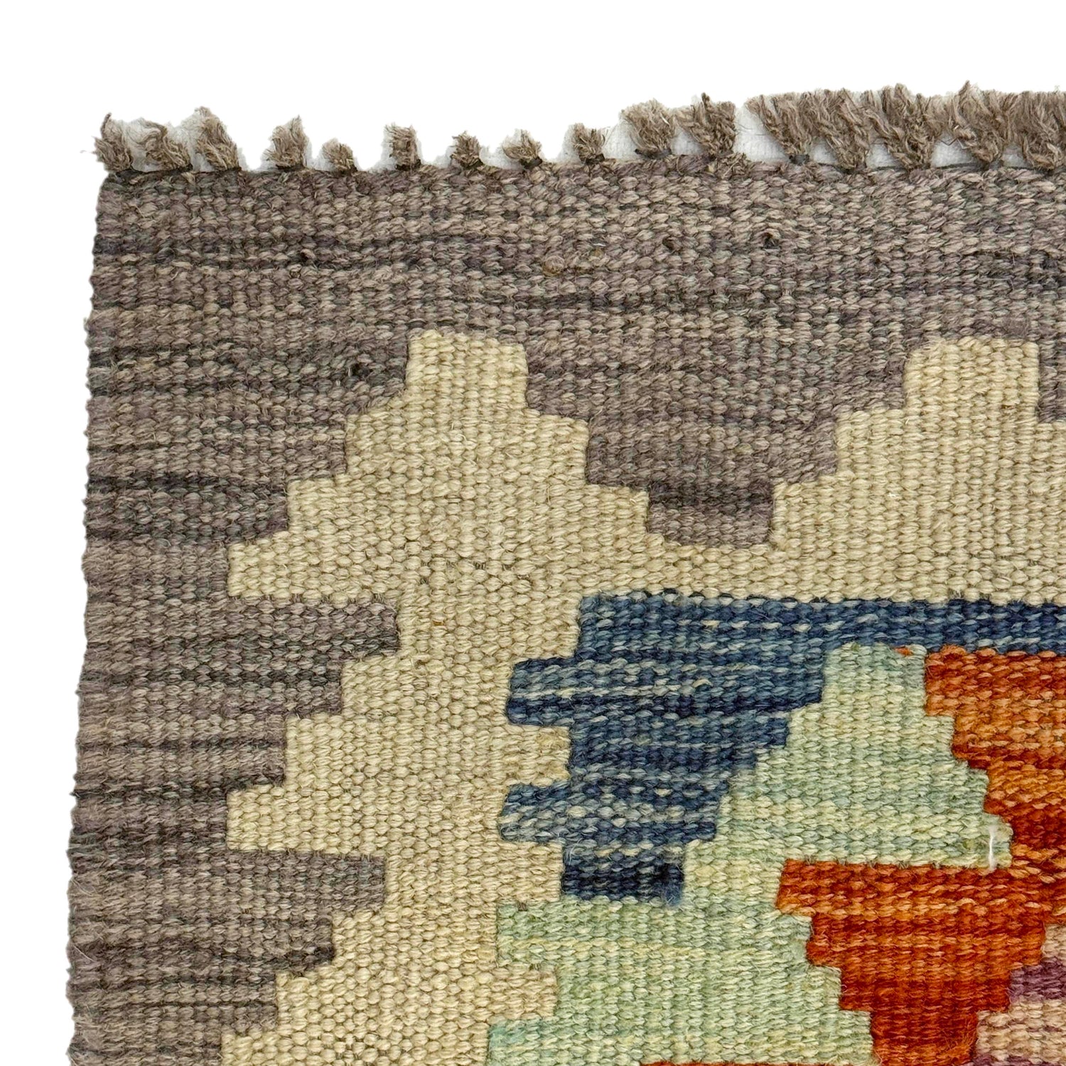 Handmade Vegetable Kelim 2' 5" x 3' 11" (ft) - No. R37814