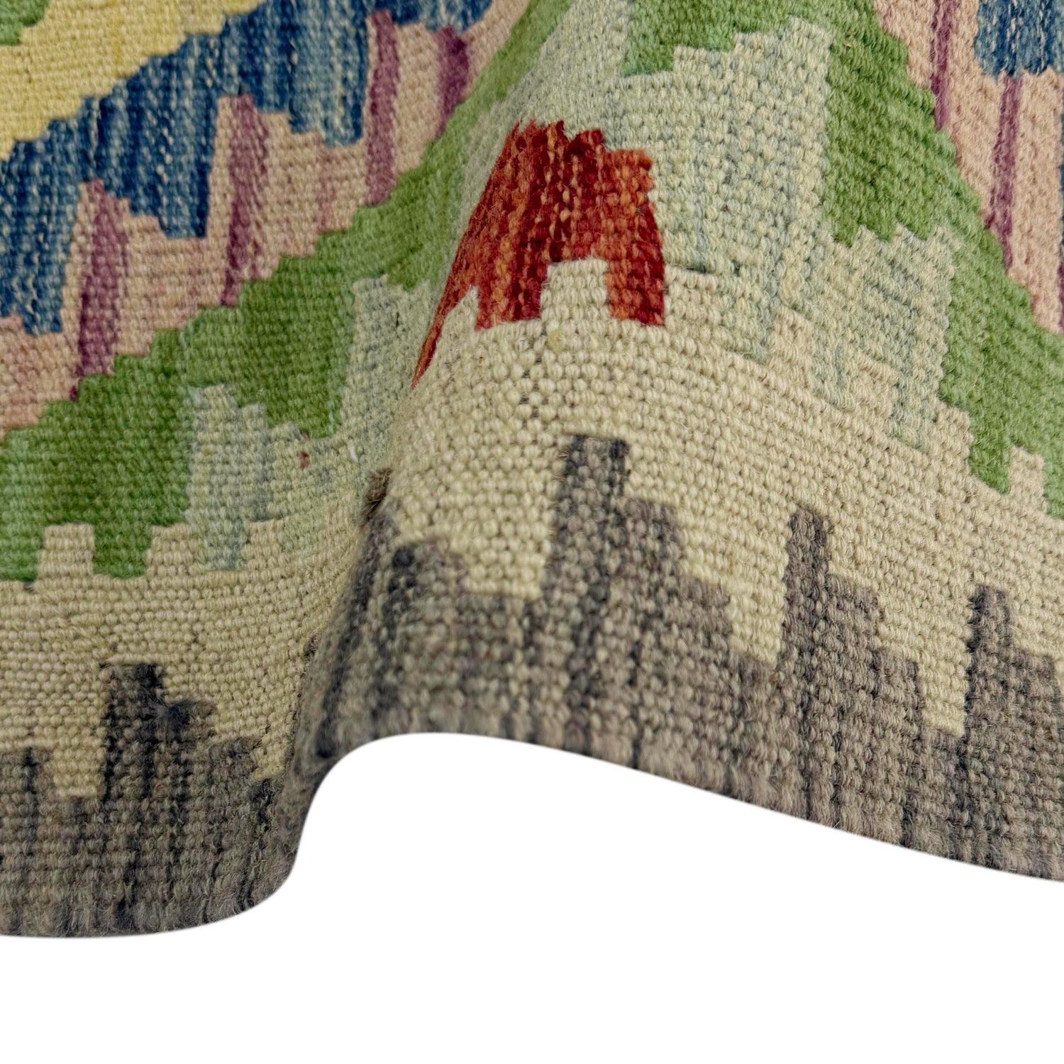 Handmade Vegetable Kelim 2' 5" x 3' 11" (ft) - No. R37814