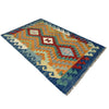 Handmade Vegetable Kilim 2' 6" x 4' 1" (ft) - No. R37815