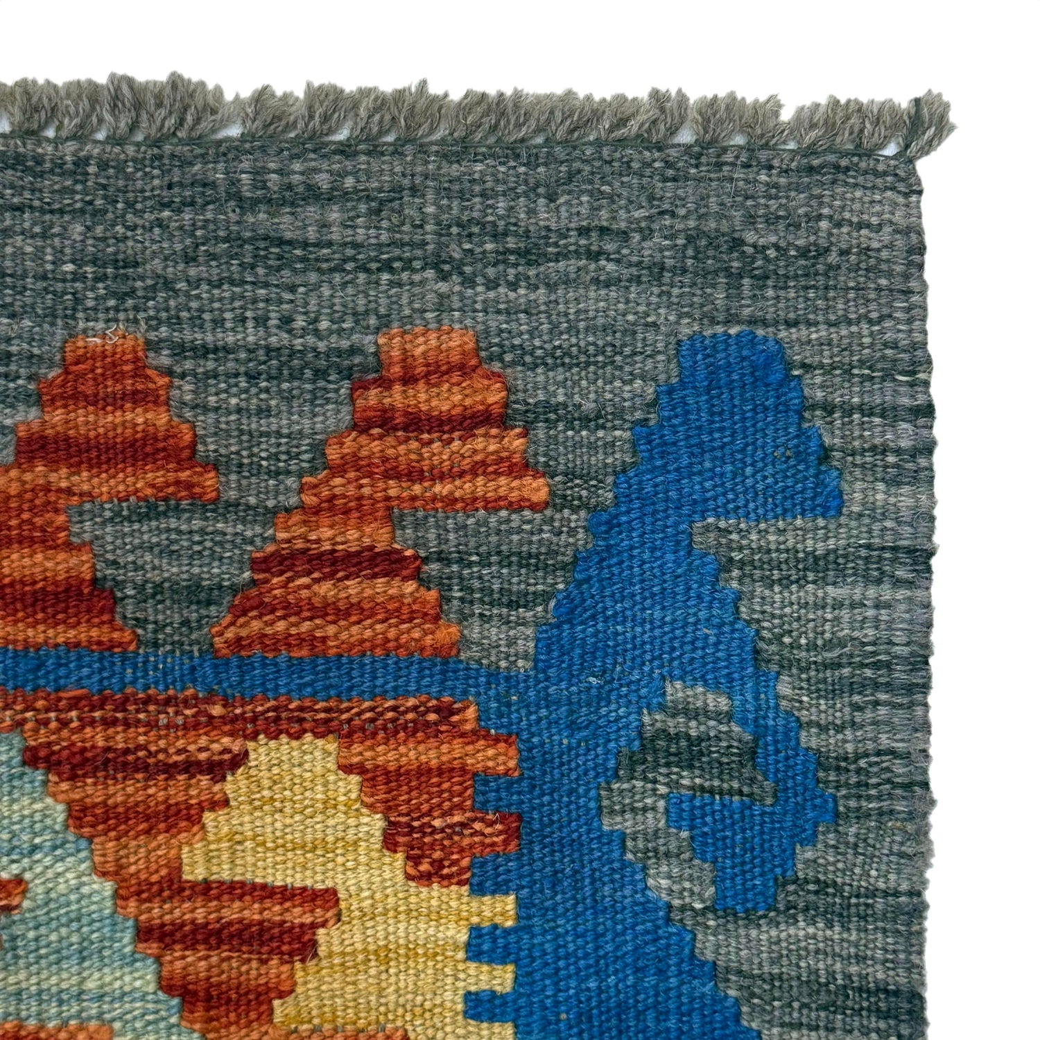 Handmade Vegetable Kelim 2' 6" x 3' 11" (ft) - No. R37828