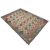 Handmade Vegetable Kilim 6' 4" x 9' 9" (ft) - No. R37861