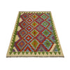 Handmade Vegetable Kilim 3' 3" x 4' 9" (ft) - No. R37868