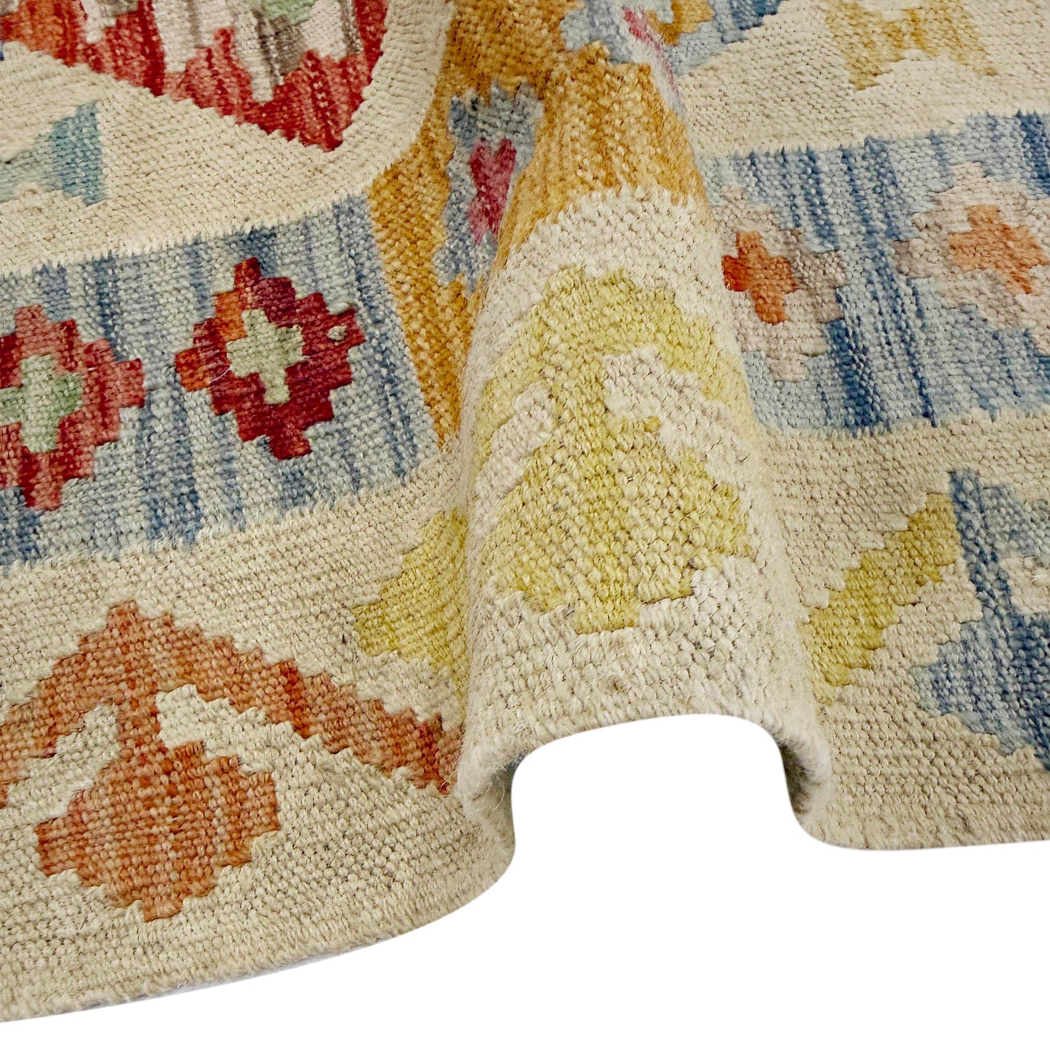 Handmade Vegetable Kelim 2' 7" x 3' 10" (ft) - No. R37896
