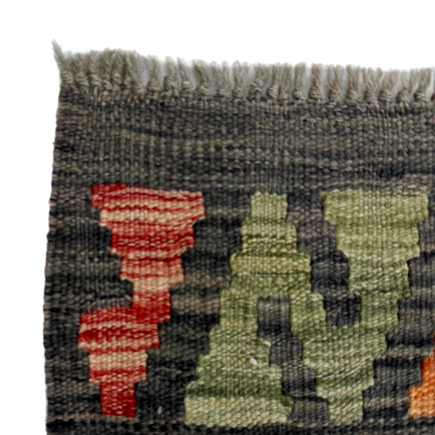 Handmade Vegetable Kelim 3' 5" x 5' 1" (ft) - No. R37897