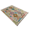 Handmade Vegetable Kelim 3' 3" x 4' 10" (ft) - No. R37899