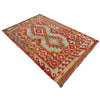 Handmade Vegetable Kilim 3' 5" x 4' 11" (ft) - No. R37901