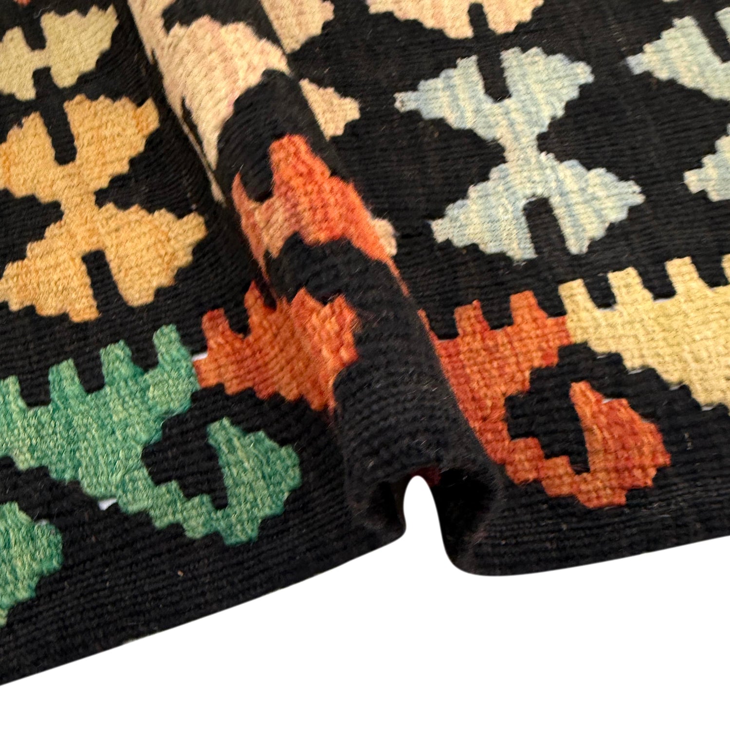 Handmade Vegetable Kilim 3' 6" x 4' 10" (ft) - No. R37907