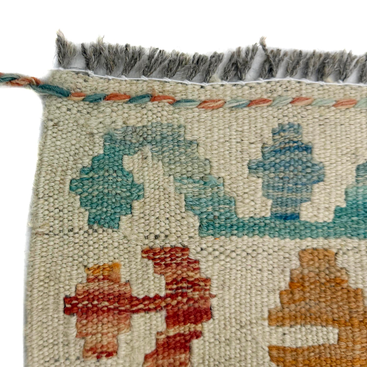 Handmade Vegetable Kilim 2' 10" x 3' 9" (ft) - No. R37908