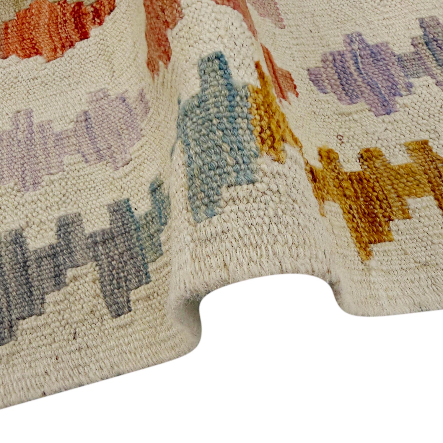 Handmade Vegetable Kilim 3' 2" x 5' 2" (ft) - No. R37918