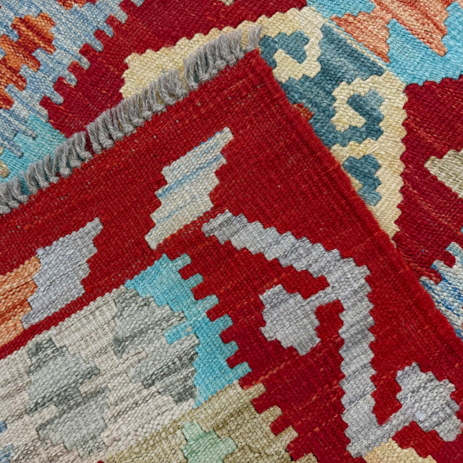 Handmade Vegetable Kelim 2' 6" x 4' 9" (ft) - No. R37919