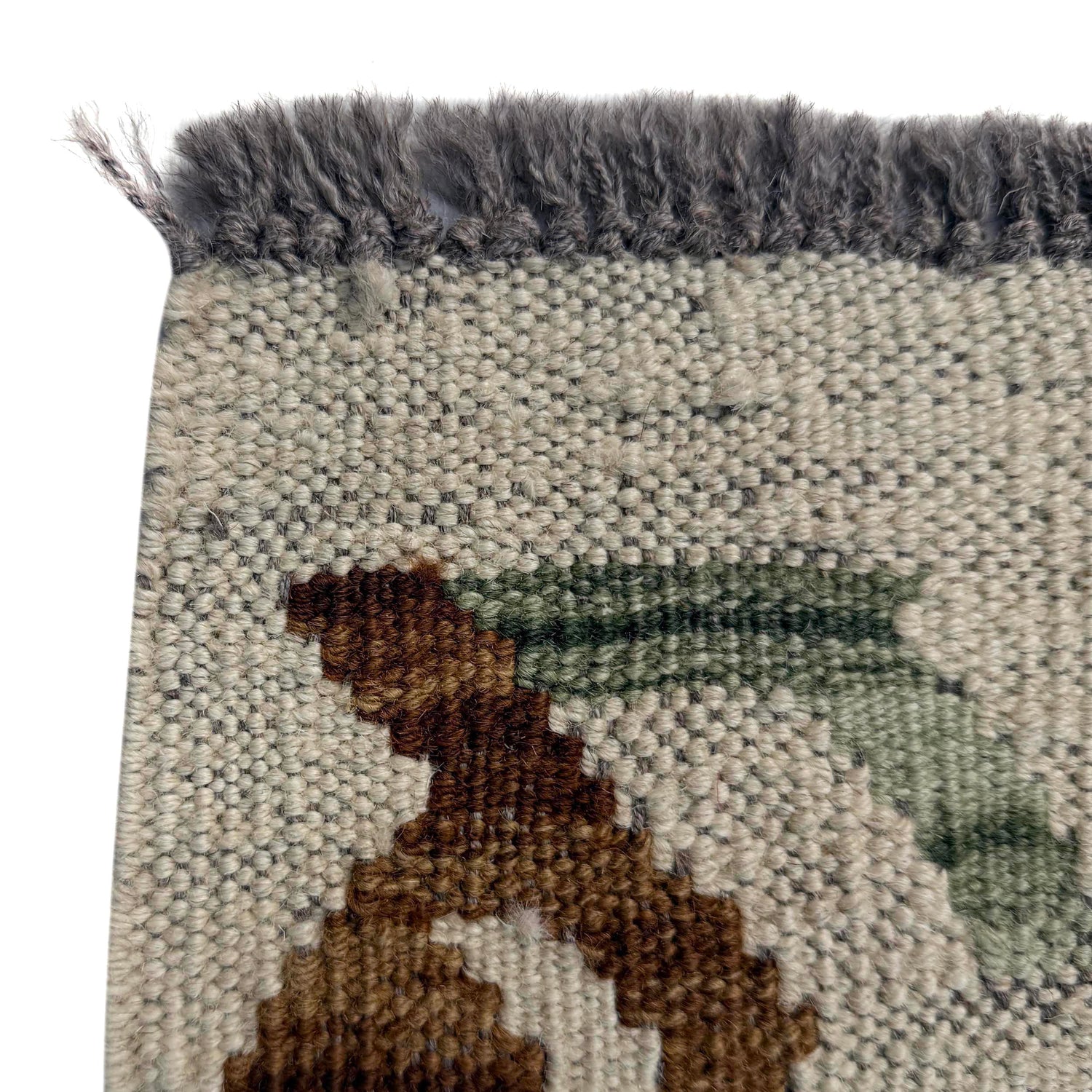Handmade Vegetable Kilim 5' 11" x 7' 7" (ft) - No. R37934