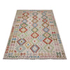 Handmade Vegetable Kelim 5' 7" x 8' 1" (ft) - No. R37957