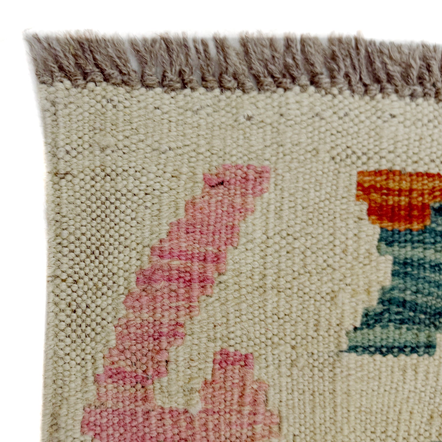 Handmade Vegetable Kelim 2' 5" x 4' 2" (ft) - No. R37962