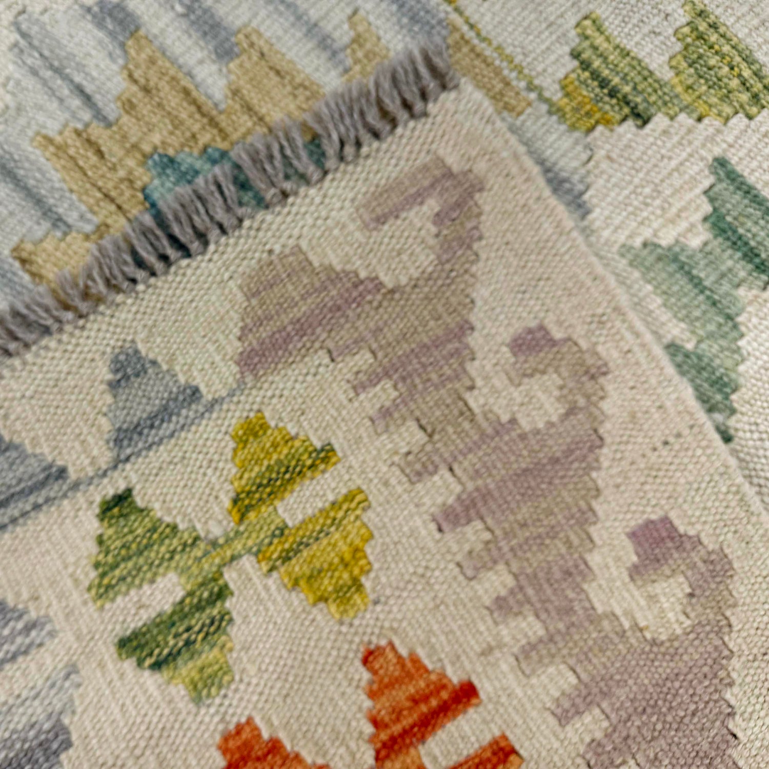 Handmade Vegetable Kilim 2' 9" x 4' 2" (ft) - No. R37963
