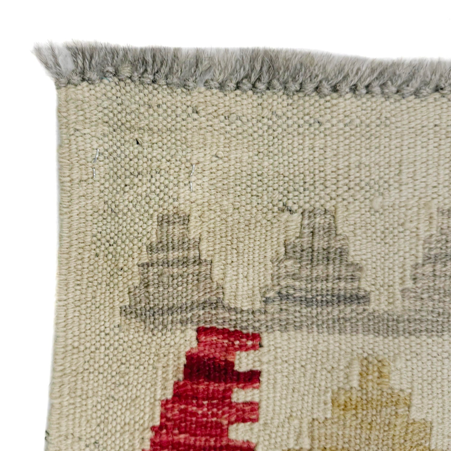 Handmade Vegetable Kilim 2' 11" x 4' 1" (ft) - No. R37965