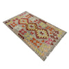 Handmade Vegetable Kilim 2' 6" x 4' 5" (ft) - No. R37968