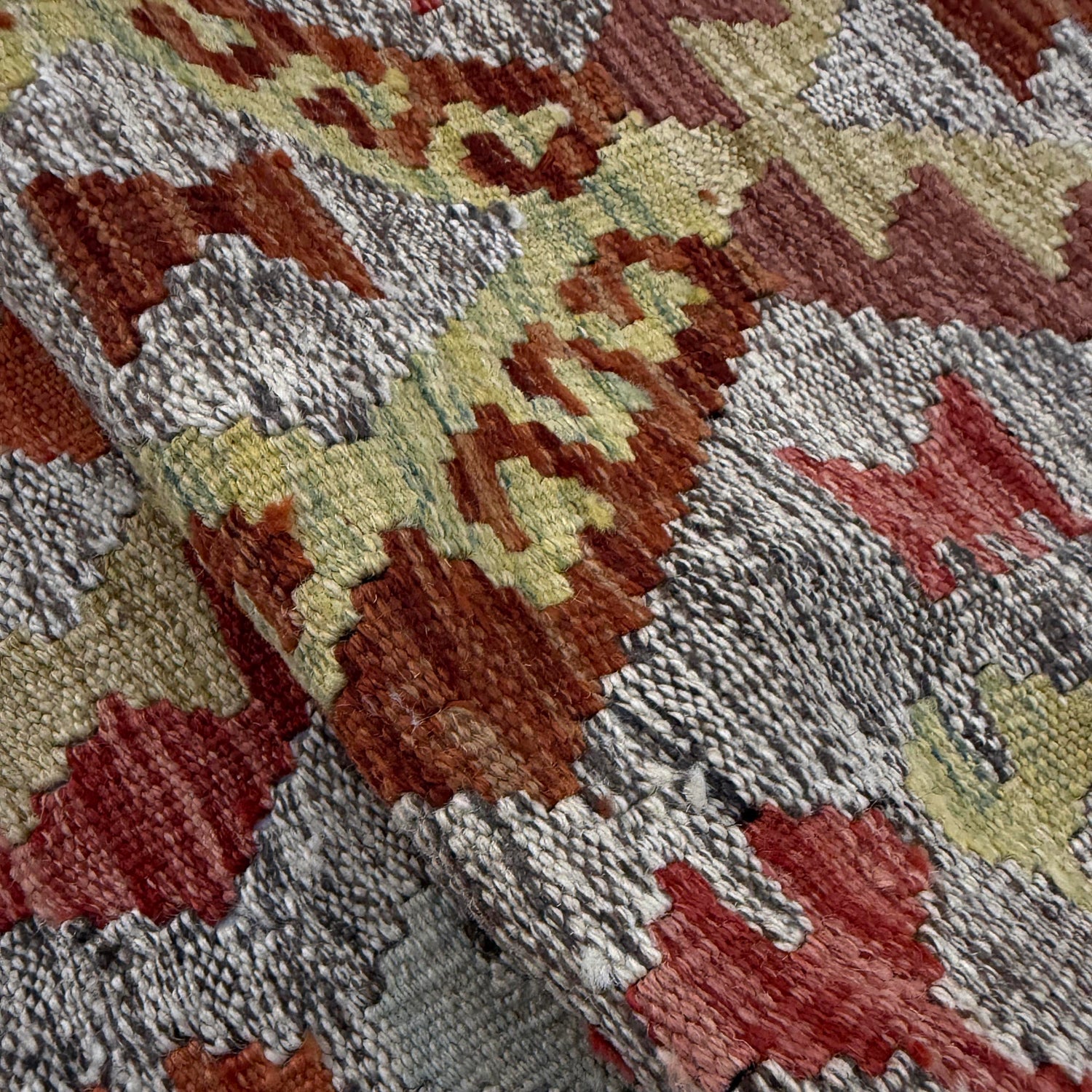 Handmade Vegetable Kilim 2' 6" x 4' 5" (ft) - No. R37968