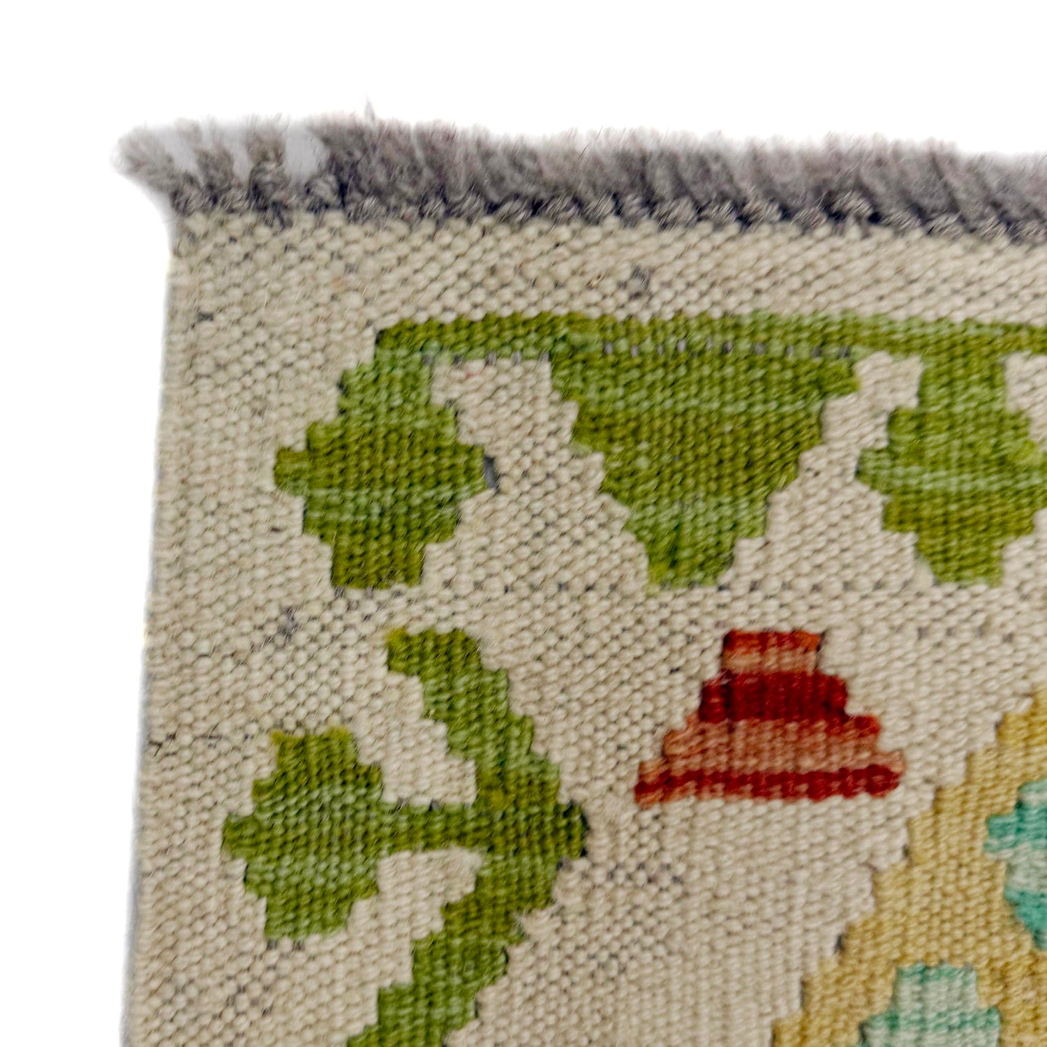 Handmade Vegetable Kelim 2' 6" x 4' 2" (ft) - No. R37972